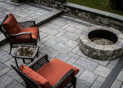 Outdoor Fire Pit, Cohasset, MA